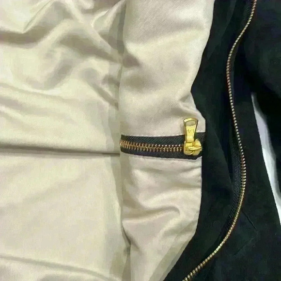 Lifted Anchors bird bomber jacket color black men’s size XL feels like suede - Picture 10 of 16